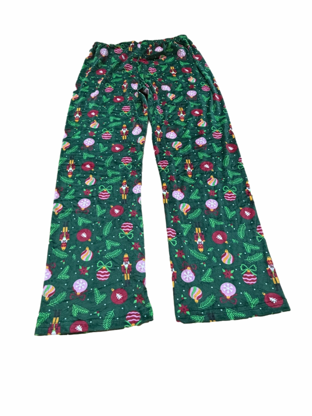 BNWT Snow Cool Kids Green Holiday Pajama Pants - Picture 2 of 4